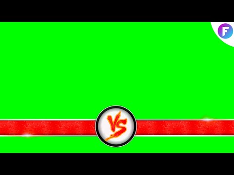 Versus Lower Third Green Screen For Game and Sports | Vs Lower Third Animation | Femo Footage
